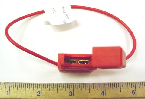 3 x Medium ATO fuse holder with 16 gauge inline wire Weather proof design 